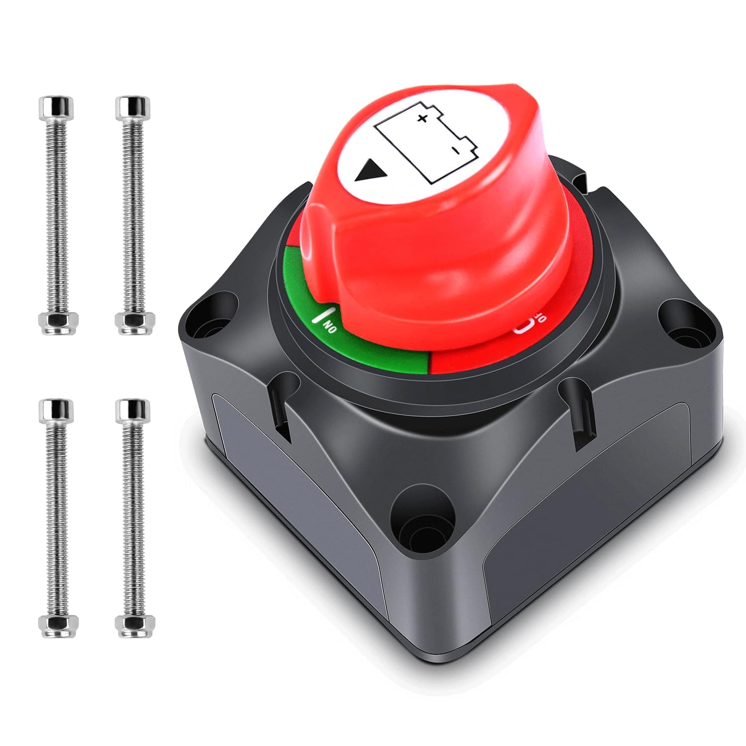 Nilight Heavy-Duty Battery Disconnect Switch (On/Off Isolator)